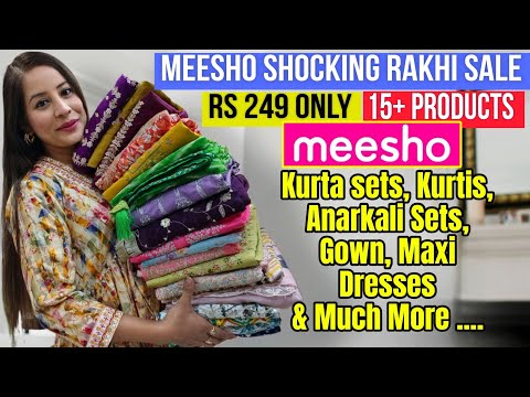 Meesho My 20 Best Kurti/Kurta Dupatta Set Wedding Collection Special Haul Starting 249 #meesho