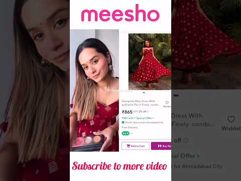 meesho lehenga haul same dress collection on meesho #shorts #youtubeshorts #meesho