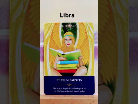 Libra / If you’ve been considering committing yourself to a new course of study #angeltarotcards