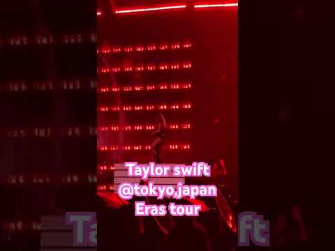 Taylor swift Eras Tour at Tokyo, Japan #taylorswift #erastour #taylorswiftlive