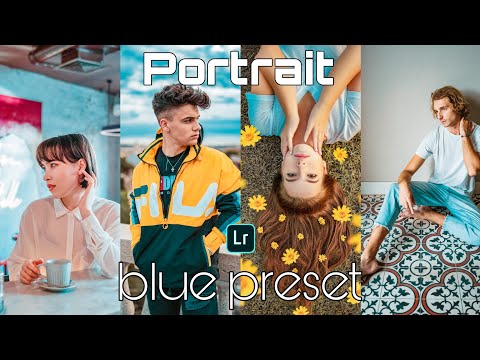 lightroom preset malayalam Portrait blue mobile preset free DNG file  |