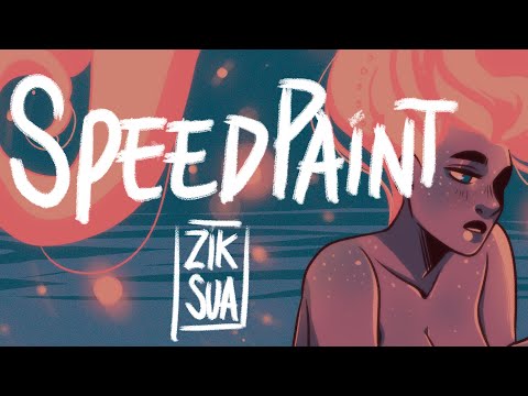 SpeedPaint Q&A // I rumble a lot.