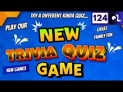 Exciting NEW Trivia Quiz Game. GREAT Family Fun. NEW GAMES.