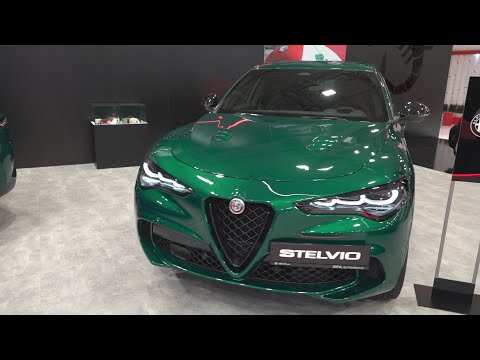 Alfa Romeo Stelvio Quadrifoglio 2.9 V6 Bi-Turbo AT8 Q4 Car (2025) Exterior and Interior