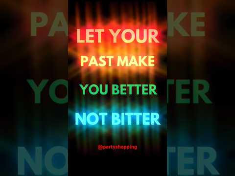 Let your past make you better, not bitter. #whatsappstatus #motivationalstatus #lifequotes #latest