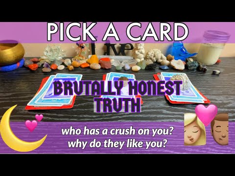 who has a crush on you? why do they like you? 🤭🔮👀 PICK A CARD love tarot reading