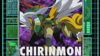 Digimon: Data Squad - Kudamon warp digivolve to Chirinmon