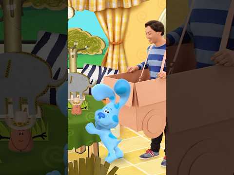 Go on a safari with Josh and Blue! 🦁🦒 | Blue's Clues & You! #Shorts