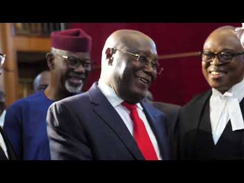 Atiku Abubakar at the Court of Appeal, the venue of the 2023 Presidential Election Petition Tribunal