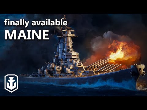 Maine Finally Available In The Tech Tree In Update 13.4