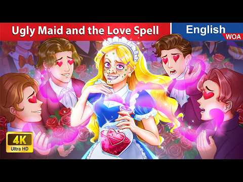 The Ugly Maid and the Love Spell 😫 Princess Story 🌛 Fairy Tales in English @WOAFairyTalesEnglish