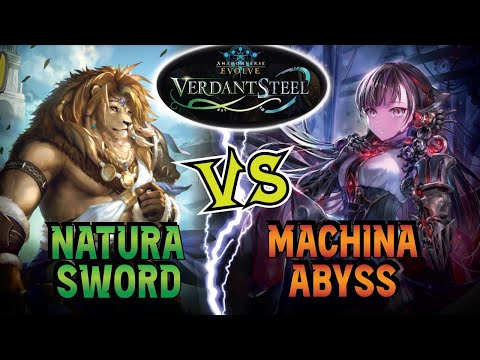 VERDANT STEEL IS HERE! | Natura Sword vs Machina Abyss | Shadowverse Evolve Gameplay