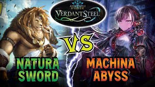 VERDANT STEEL IS HERE! | Natura Sword vs Machina Abyss | Shadowverse Evolve Gameplay