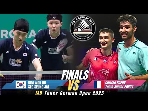 Finals | Popov/Popov (fra) vs. Kim/SEO (kor) | German Open 2025