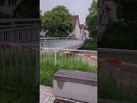 Germany Flood - Neckar River #Stuttgart #Wendlingen #GermanyFlood