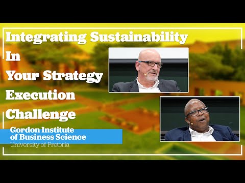 Integrating Sustainability in Your Strategy Execution Challenge - Part 1