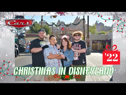 Cars Land Christmas -Tow Mater's Jingle Jamboree POV -  Disney California Adventure