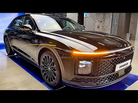 2023 Hyundai The new Azera(Granduer) "Black Ink Edition" Exterior & Interior Walkaround(4K)