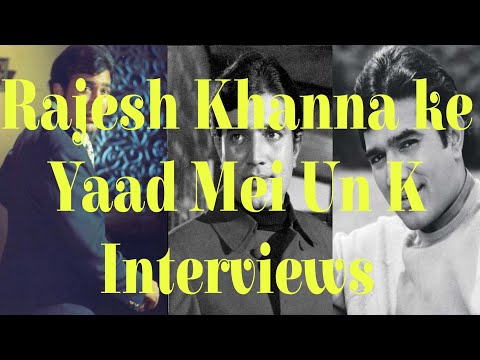 Remembering Rajesh Khanna on His Death Anniversary| Rare Interviews