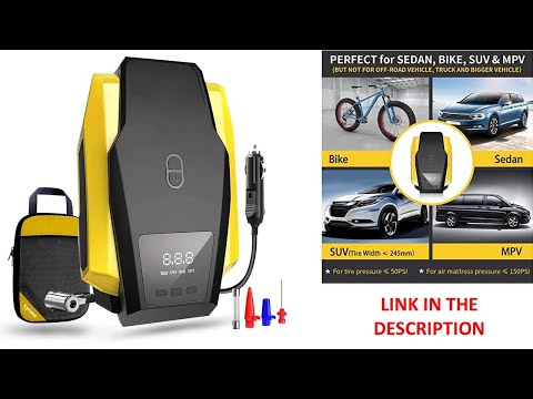 ✅Car Tyre Air Compressor || Pump || Bike || Cycle