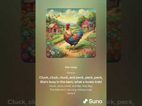 Hen Song For kids | Playful KidsSongs