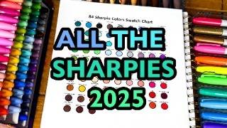 Complete Sharpie Marker List for 2025! Swatches and How to Get Them