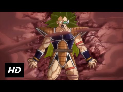 Raditz transforms into Super Saiyajin 3 in front of Turles. Extended version (EDIT). SDBH.