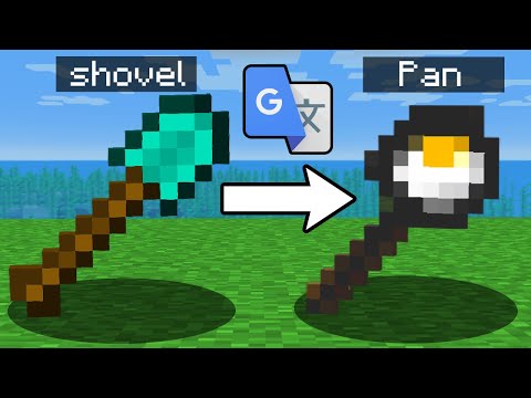 I Put Every Minecraft Item Through Google Translate 10,000 Times...