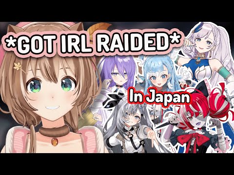 (Almost) A Whole Squad Of HoloID Just Invades Risu's Stream...