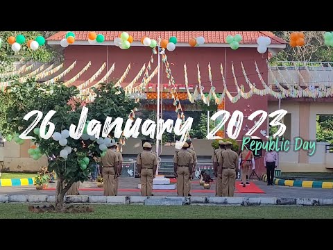 Republic Day - 26 January 2023 | IISER TVM | Vlog | Flag Hoisting | Dance - Singing |