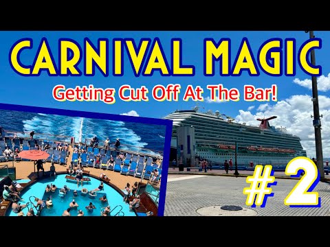 Carnival Magic: Sea day fun & getting cut off at the bar! | PART 2, September 2024