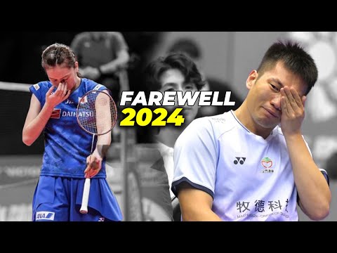 Farewell Legends: 10 Badminton Stars Who Retired in 2024