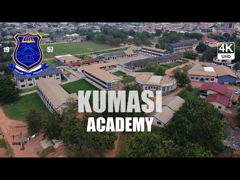 Kumasi Academy KUMACA AKUNINI Aerial View 4K