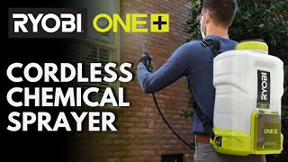 RYOBI 18V ONE+ 4 Gallon Chemical Sprayer