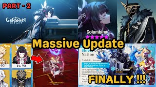 BIG REVEAL TOMORROW: Columbina, Cryo Archon & Capitano Updates - Genshin Impact