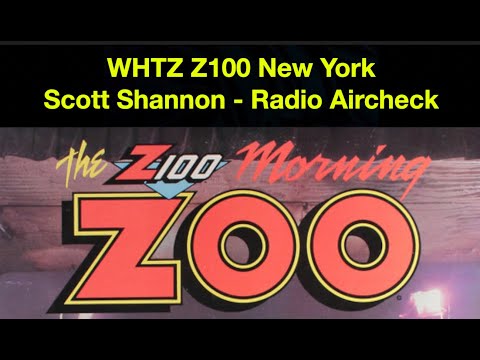 WHTZ Z100 New York - Z Morning Zoo - Scott Shannon & Ross Brittain - June 19 1984 - Radio Aircheck