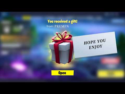 Gifting a random sub the cobalt snowfoot exclusive skin..