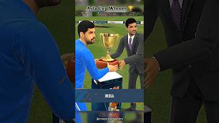 Asia Cup Title 🏆#rc24game #crazycricketgamer #rc24 #asiacupwinner #gamerz