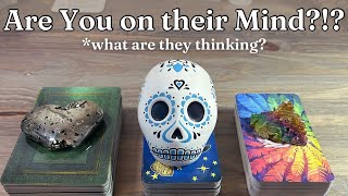 💭🤔💬 Are YOU on their Mind?!  *Pick A Card * What are they thinking?? Love Relationship Tarot Reading