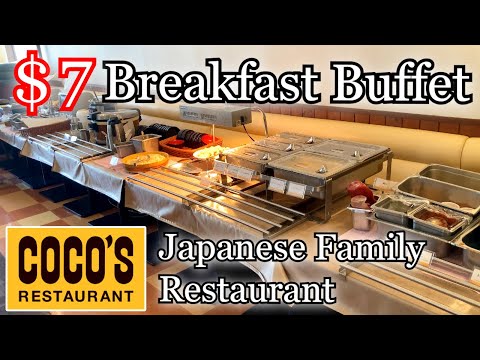 Only $7Japanese Family Restaurant Breakfast Buffet at COCO'S Restaurant