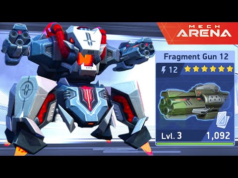 The Secret Behind Vortex + Fragment Gun Will Shock You! 😱💣 Mech Arena