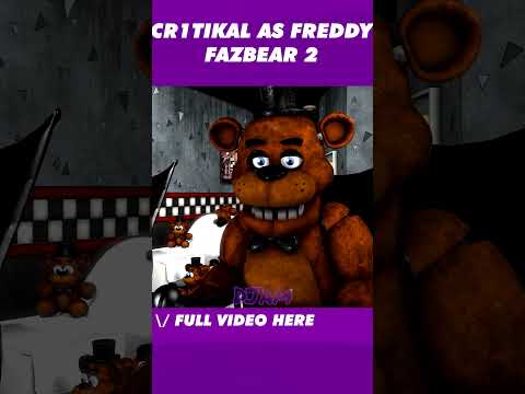 Allow me to slip into something a little more comfortable: Cr1tikal as Freddy Fazbear 2 #fnaf #sfm