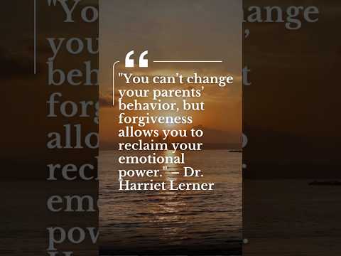 #Forgiveness #Healing #EmotionalGrowth #DrHarrietLerner #MentalHealth #LettingGo #InnerPeace