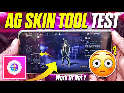 Free Fire AG Skin Tool Test! Work Or Not?