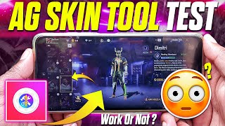 Free Fire AG Skin Tool Test! Work Or Not?