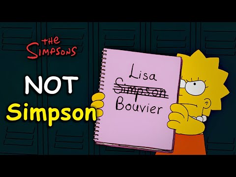 What Happens When Lisa Changes Her Last Name | The Simpsons Recap