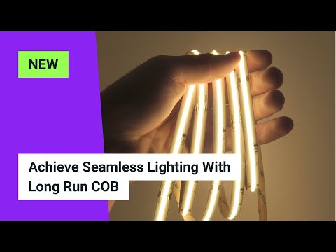 Professional Long Run COB: No Spotting, Seamless Lighting Over Extended Runs