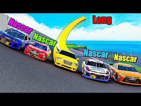 Custom cars vs NASCAR tracks in GTA 5