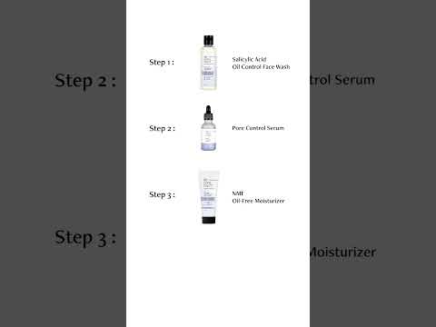 Acne Skincare Routine for Beginners #acnemarks #acne #shorts