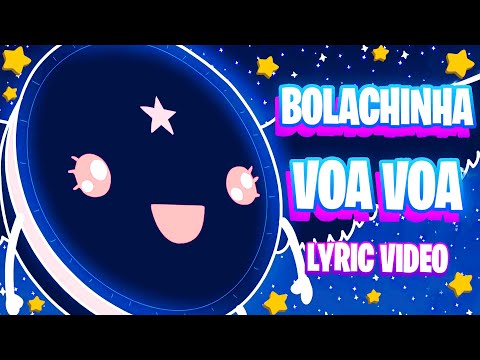 🎵 Bolachinha Voa Voa ! ! ! Músicas do Gato Galactico Para Cantar Junto | Lyric Video